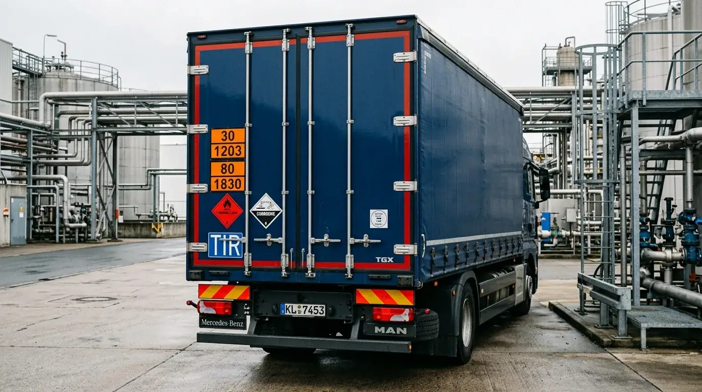 ADR chemical tanker freight